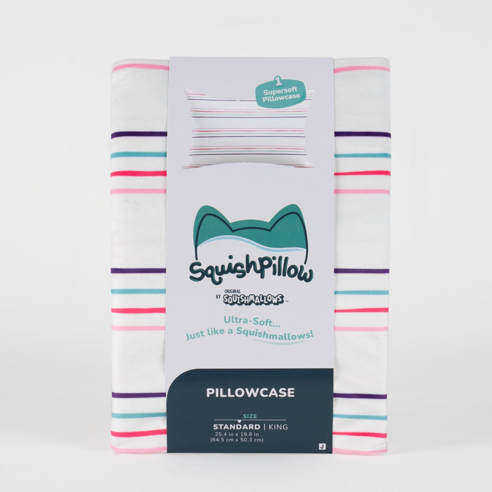 SquishPillow Pillowcase Sweet Stripes | Jazwares / Squishmallows   Category