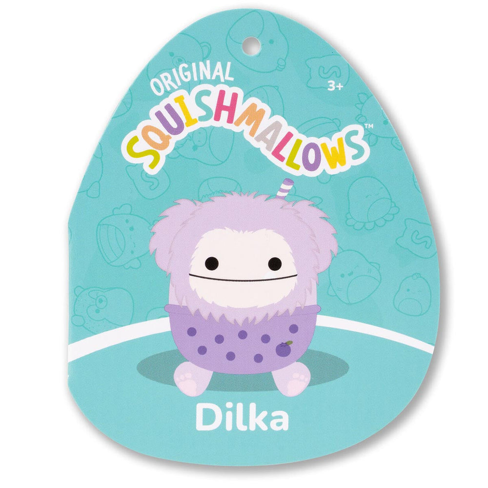Squishmallows 8" Dilka the Lavender Boba Bigfoot | Jazwares / Squishmallows   Squad