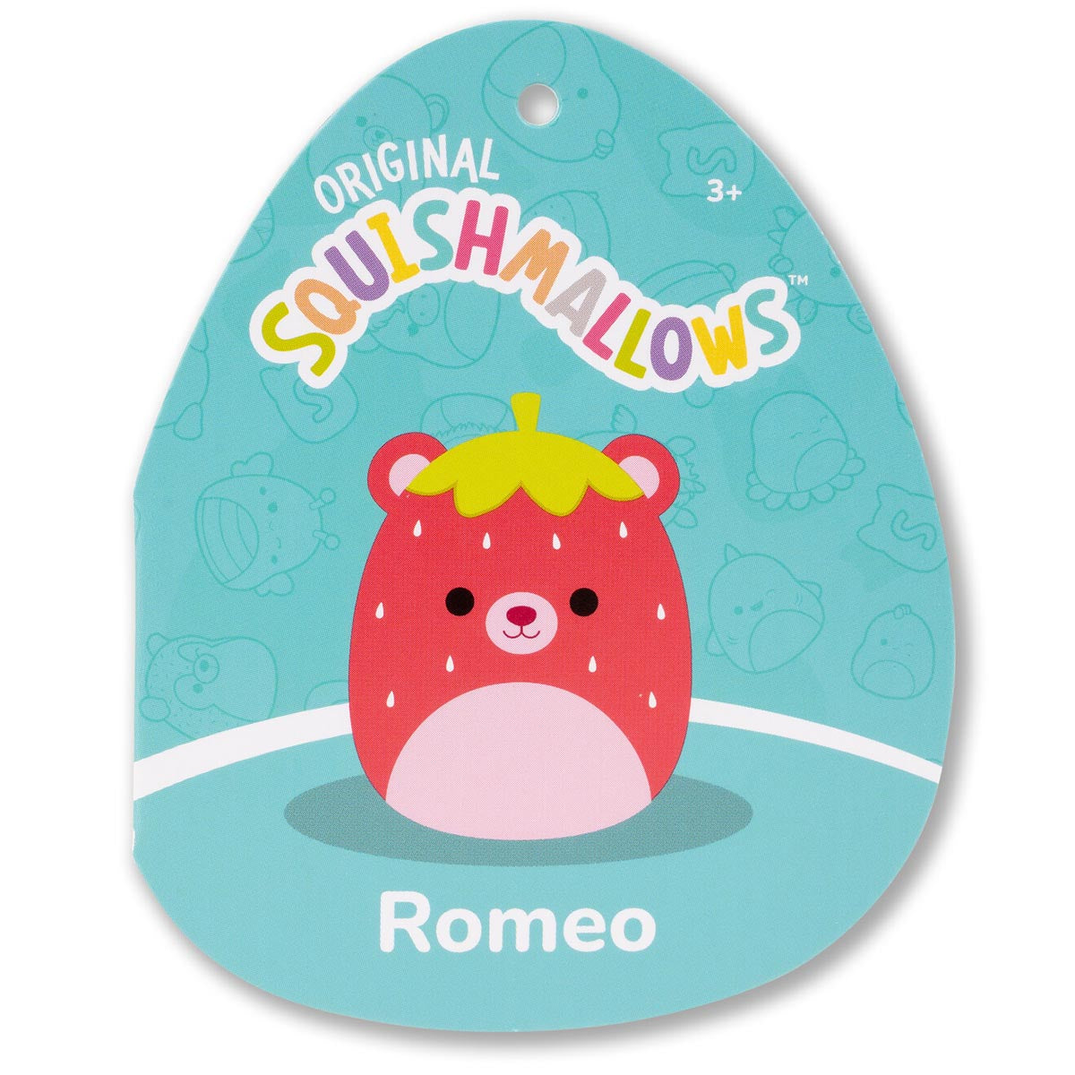 Squishmallows 8" Romeo the Red Strawberry Bear | Jazwares / Squishmallows   Squad