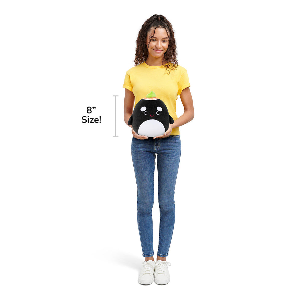 Squishmallows 8" Kai the Sushi Orca Whale | Jazwares / Squishmallows   Squad