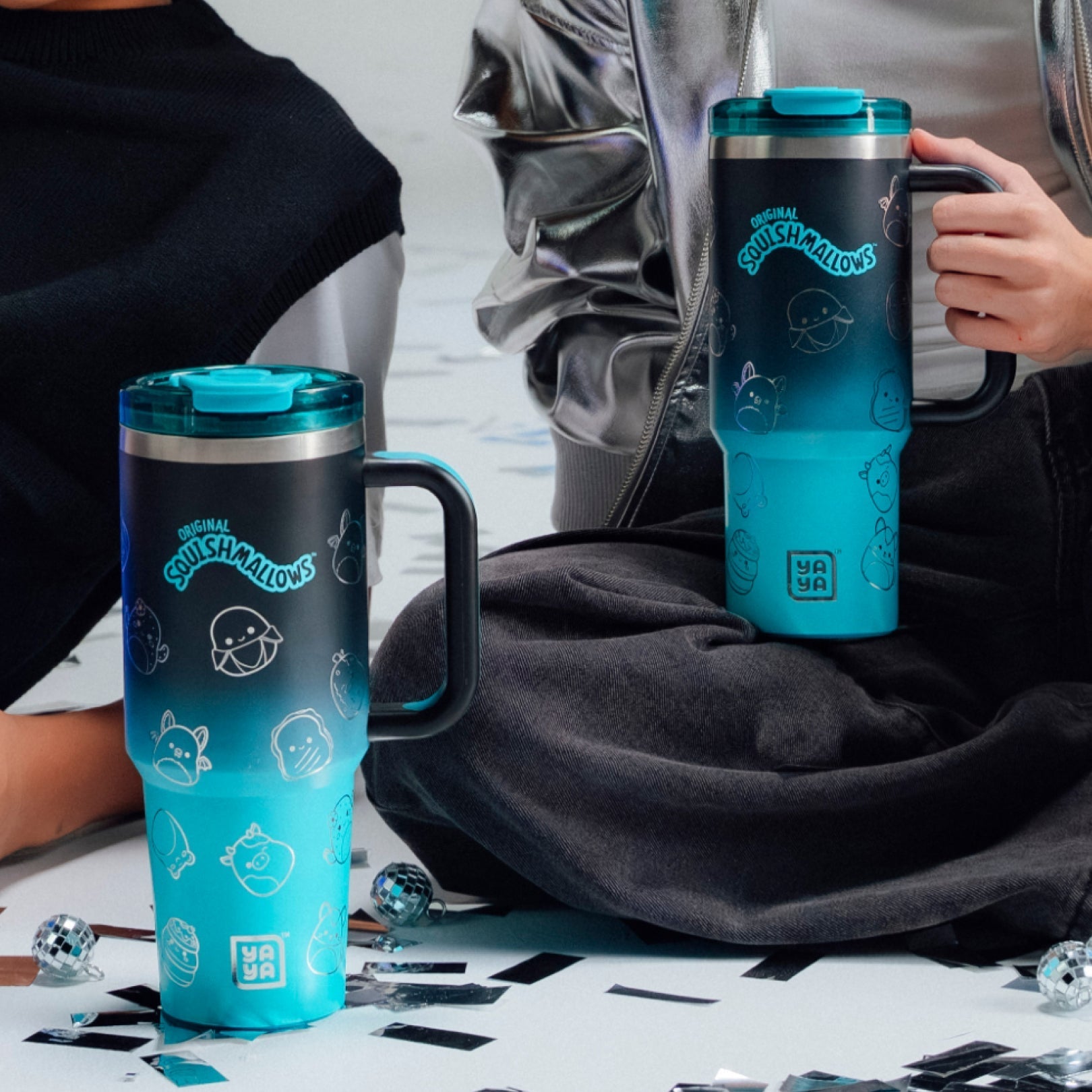 Squishmallows Bling Tumbler with Straw / Squishmallows   Category