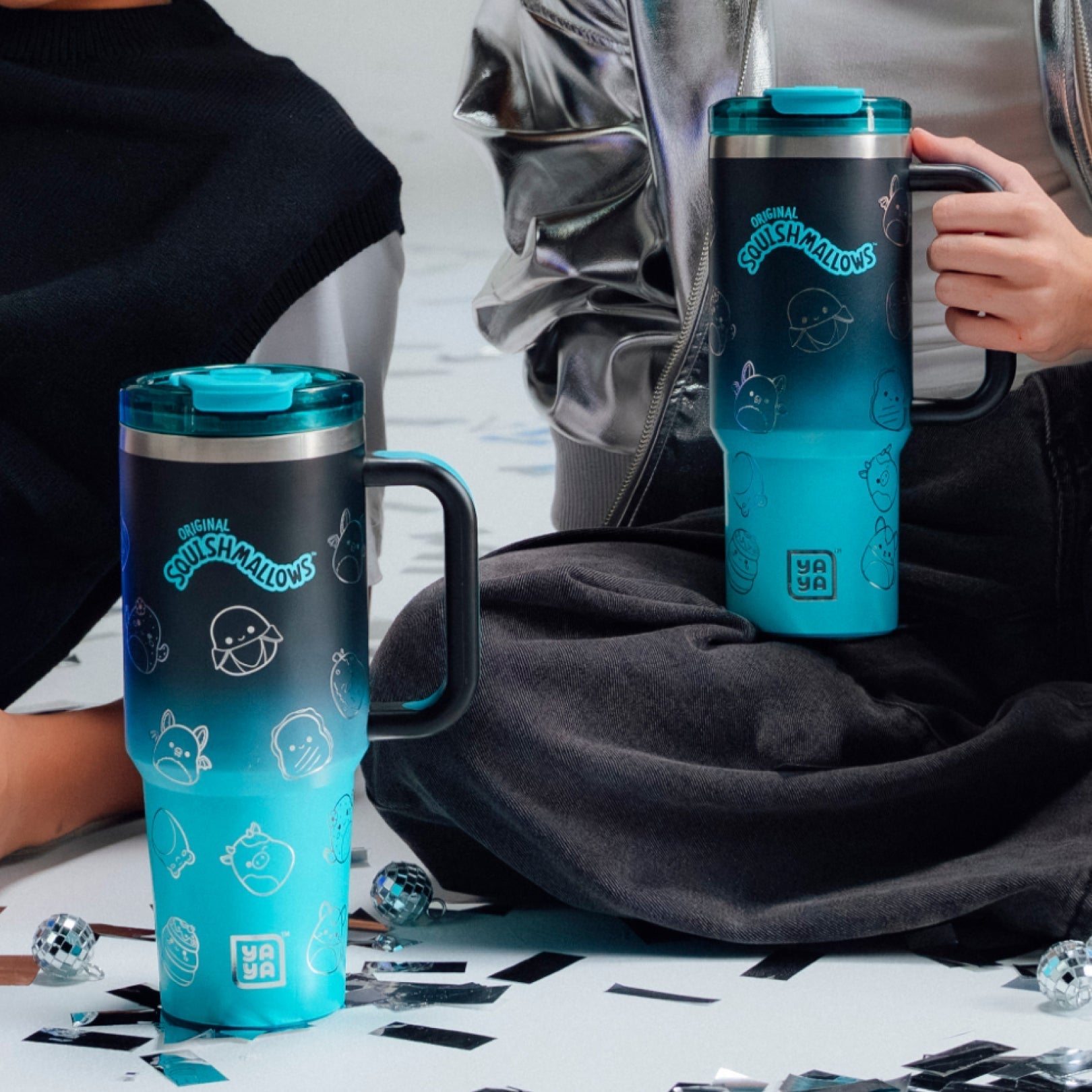 Squishmallows Bling Tumbler with Straw / Squishmallows   Category
