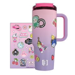 Squishmallows Sticker Bomb Tumbler with Straw / Squishmallows   Category