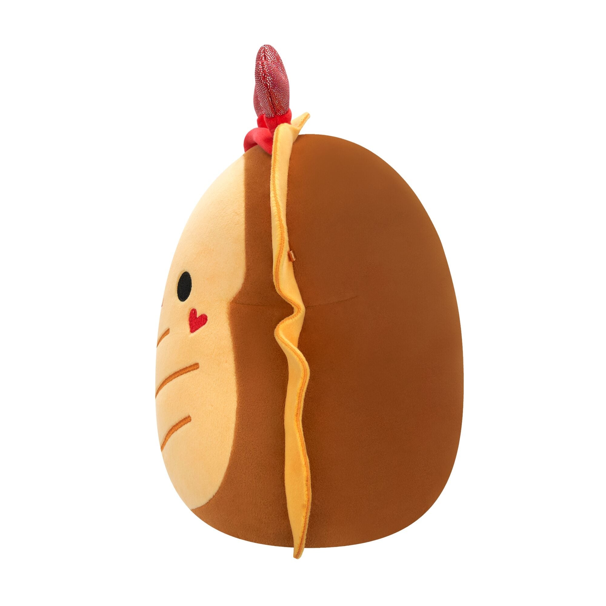 Squishmallows 8" Lil Gouda the Grilled Cheese with Heart Headband | Jazwares / Squishmallows   Squad