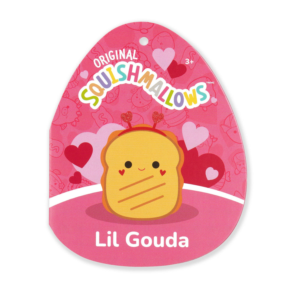 Squishmallows 8" Lil Gouda the Grilled Cheese with Heart Headband | Jazwares / Squishmallows   Squad