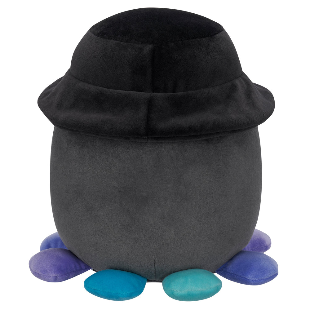 Squishmallows 8" Yoko the Charcoal Grey Octopus with Bucket Hat | Jazwares / Squishmallows   Squad
