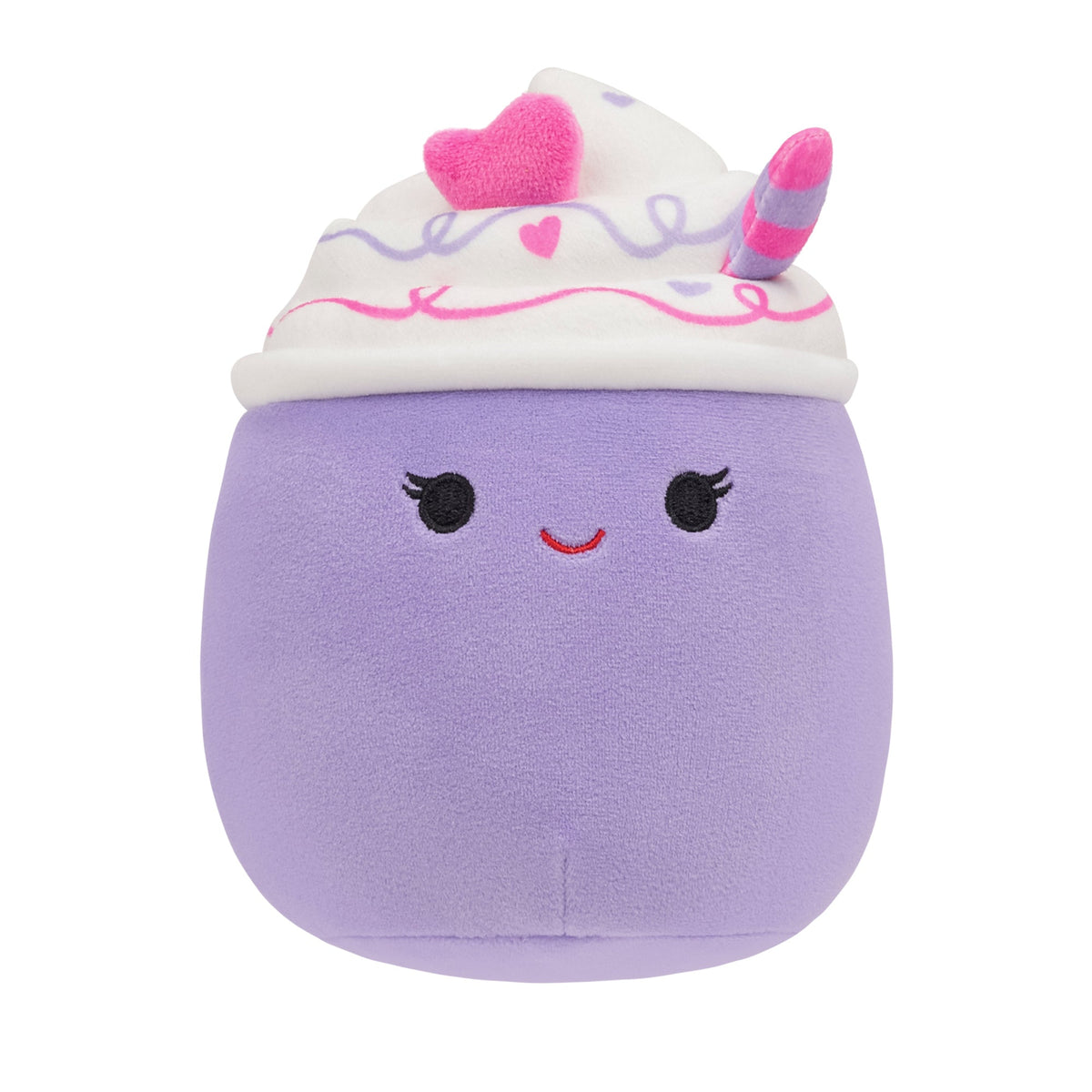 Squishmallows 5" Cheksa the Purple Valentine's Day Drink | Jazwares / Squishmallows   Squad