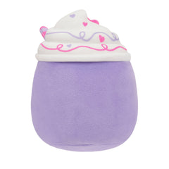 Squishmallows 5" Cheksa the Purple Valentine's Day Drink | Jazwares / Squishmallows   Squad