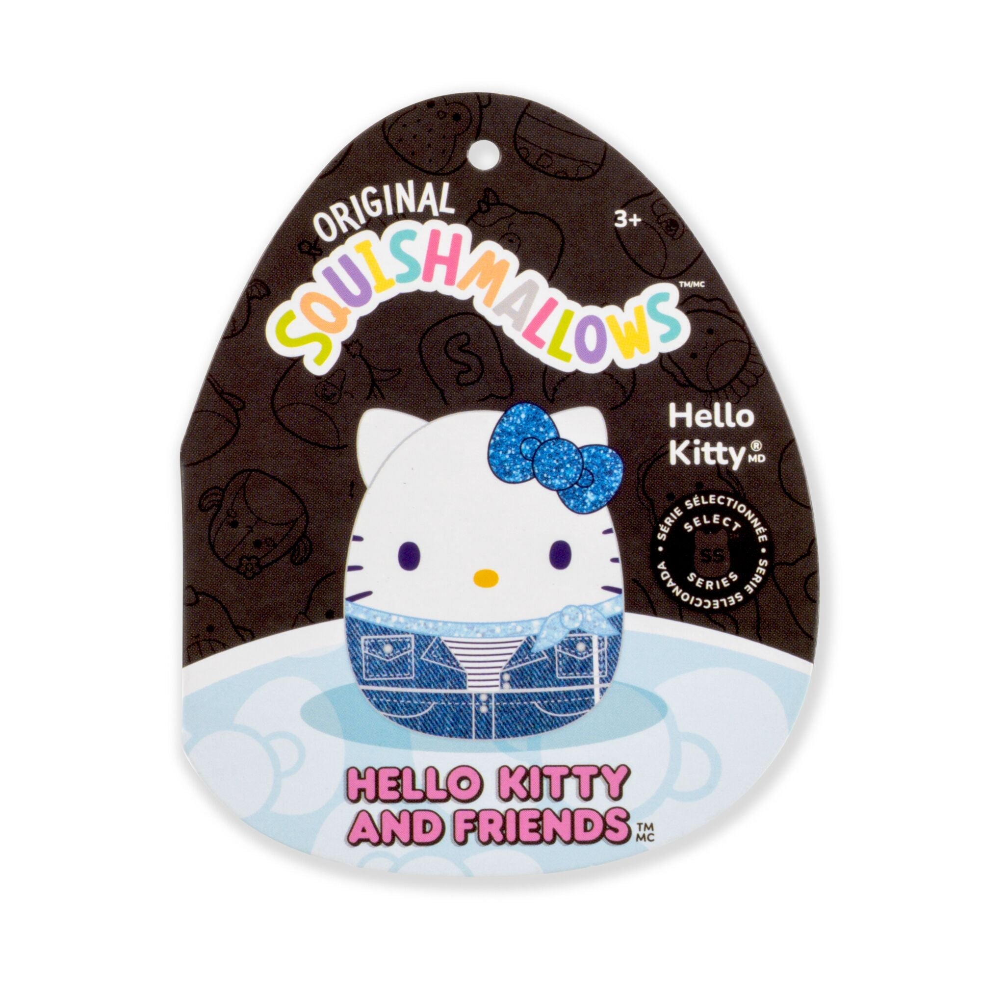 Squishmallows 12" Denim Hello Kitty | Jazwares / Squishmallows   Category|  Brand