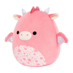 Squishmallows 14" Aegi the Pink Dragon with Sakura Print Belly | Jazwares / Squishmallows   Squad
