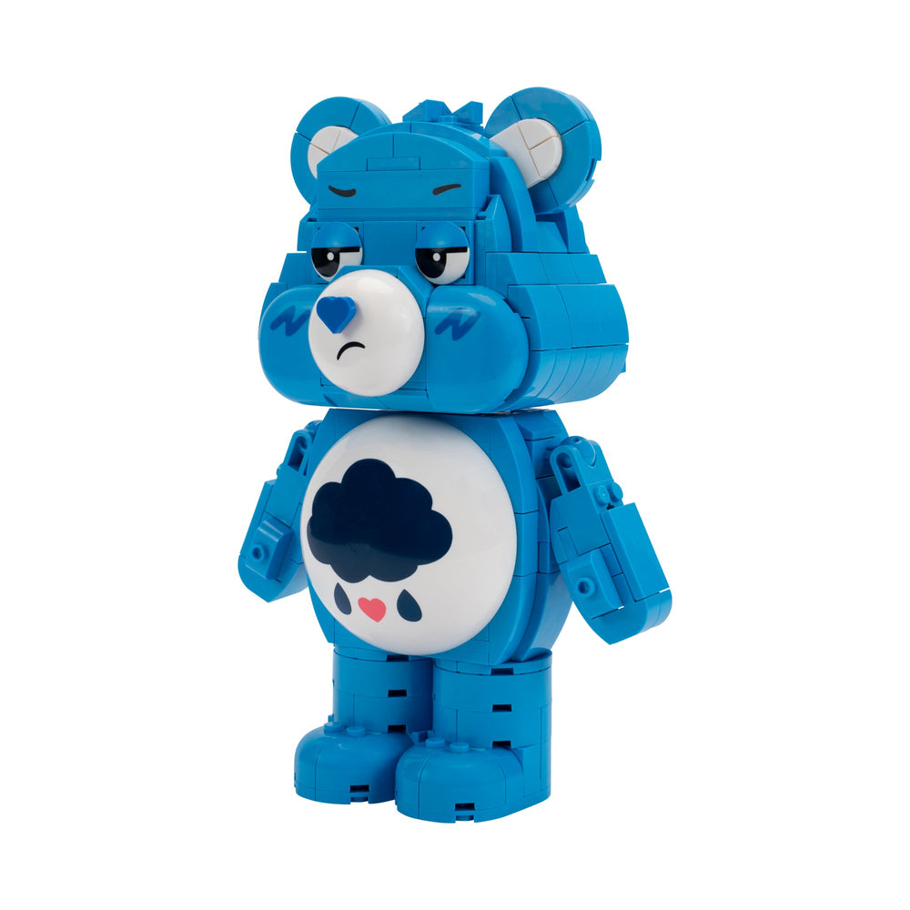Care Bears Grumpy Bear Building Set - 7-Inch Buildable Articulated Fig / Squishmallows   Brand