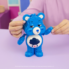 Care Bears Grumpy Bear Building Set - 7-Inch Buildable Articulated Fig / Squishmallows   Brand