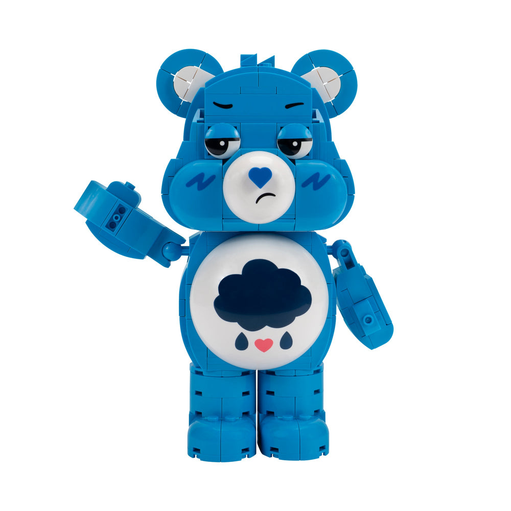 Care Bears Grumpy Bear Building Set - 7-Inch Buildable Articulated Fig / Squishmallows   Brand