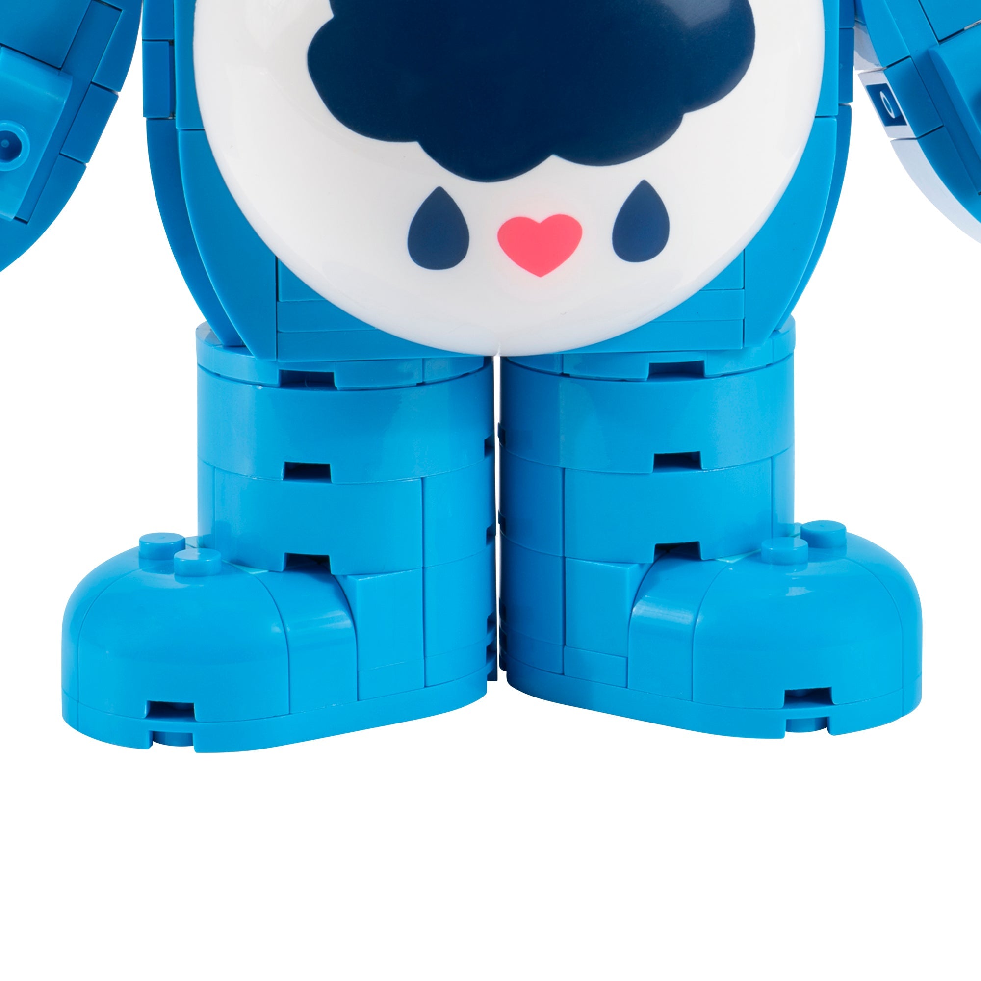 Care Bears Grumpy Bear Building Set - 7-Inch Buildable Articulated Fig / Squishmallows   Brand