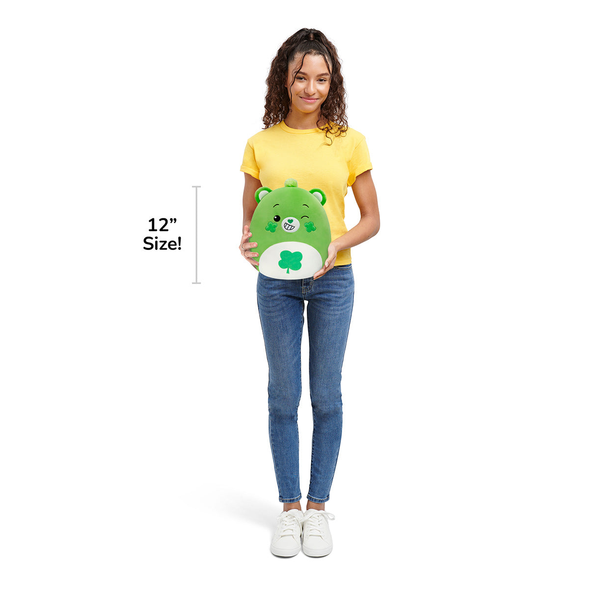 Squishmallows Care Bears 12" Good Luck Bear | Jazwares / Squishmallows   Brand