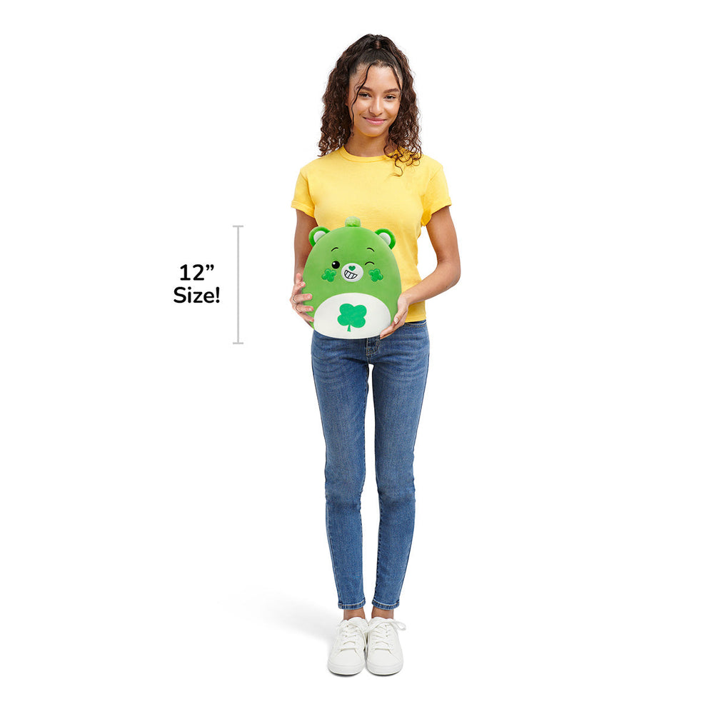 Squishmallows Care Bears 12" Good Luck Bear | Jazwares / Squishmallows   Brand