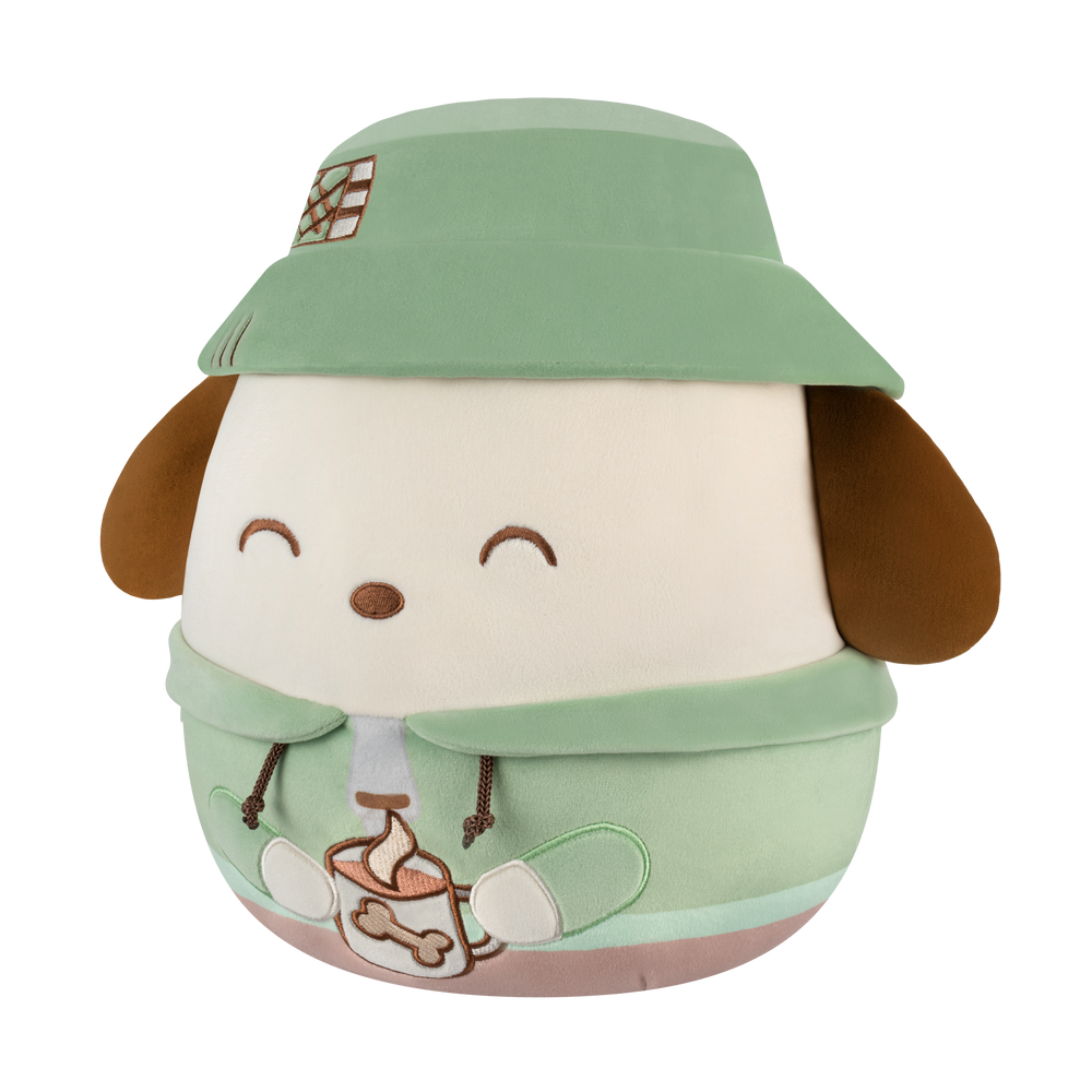 Hello Kitty and Friends 12" Cute Camping Pochacco | Jazwares / Squishmallows   Category|  Brand
