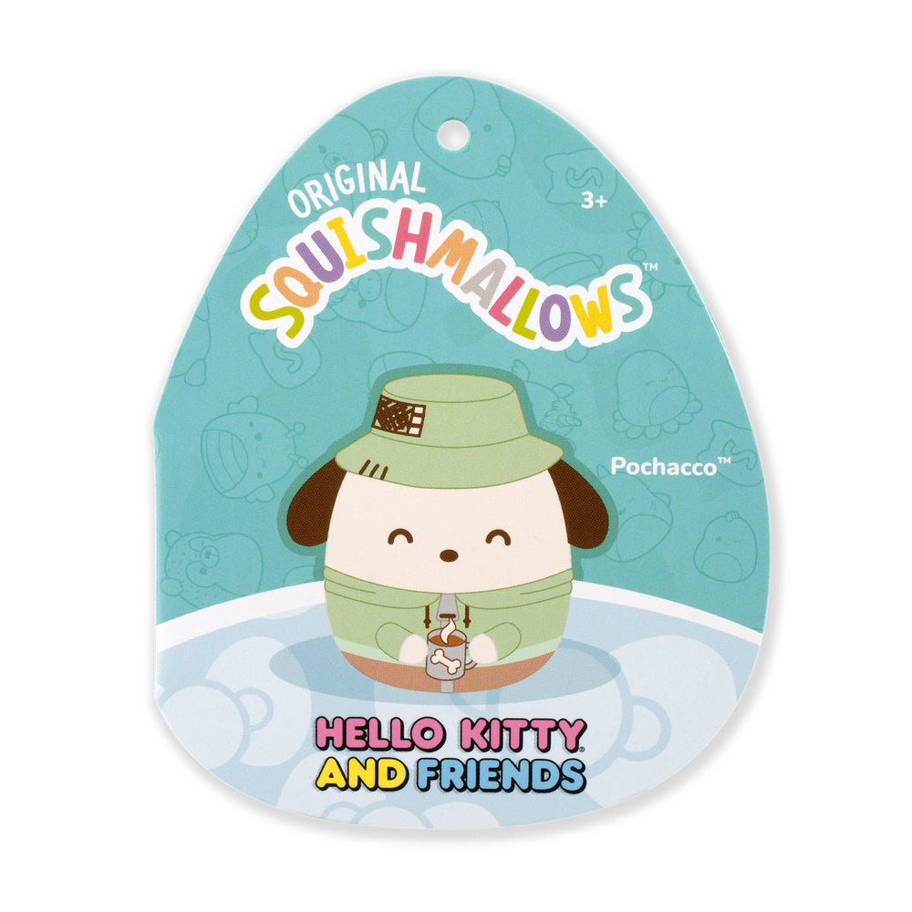 Hello Kitty and Friends 12" Cute Camping Pochacco | Jazwares / Squishmallows   Category|  Brand