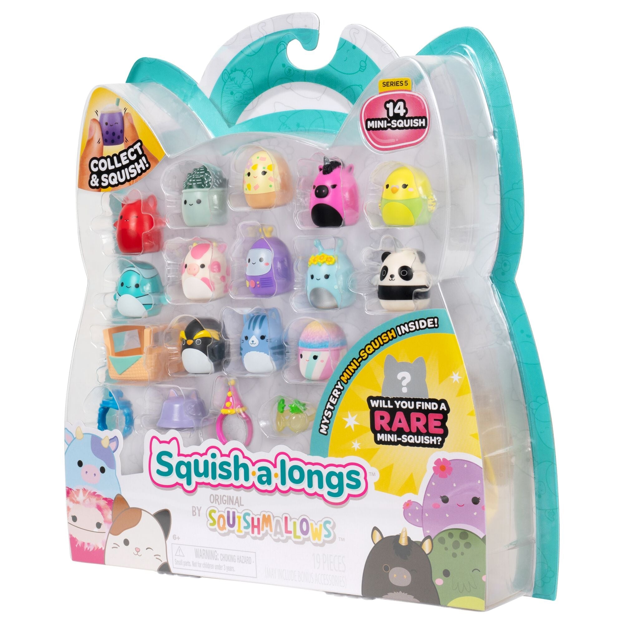 Squish-a-longs Mini-Squish 14-Pack Style 2 | Jazwares / Squishmallows   Brand