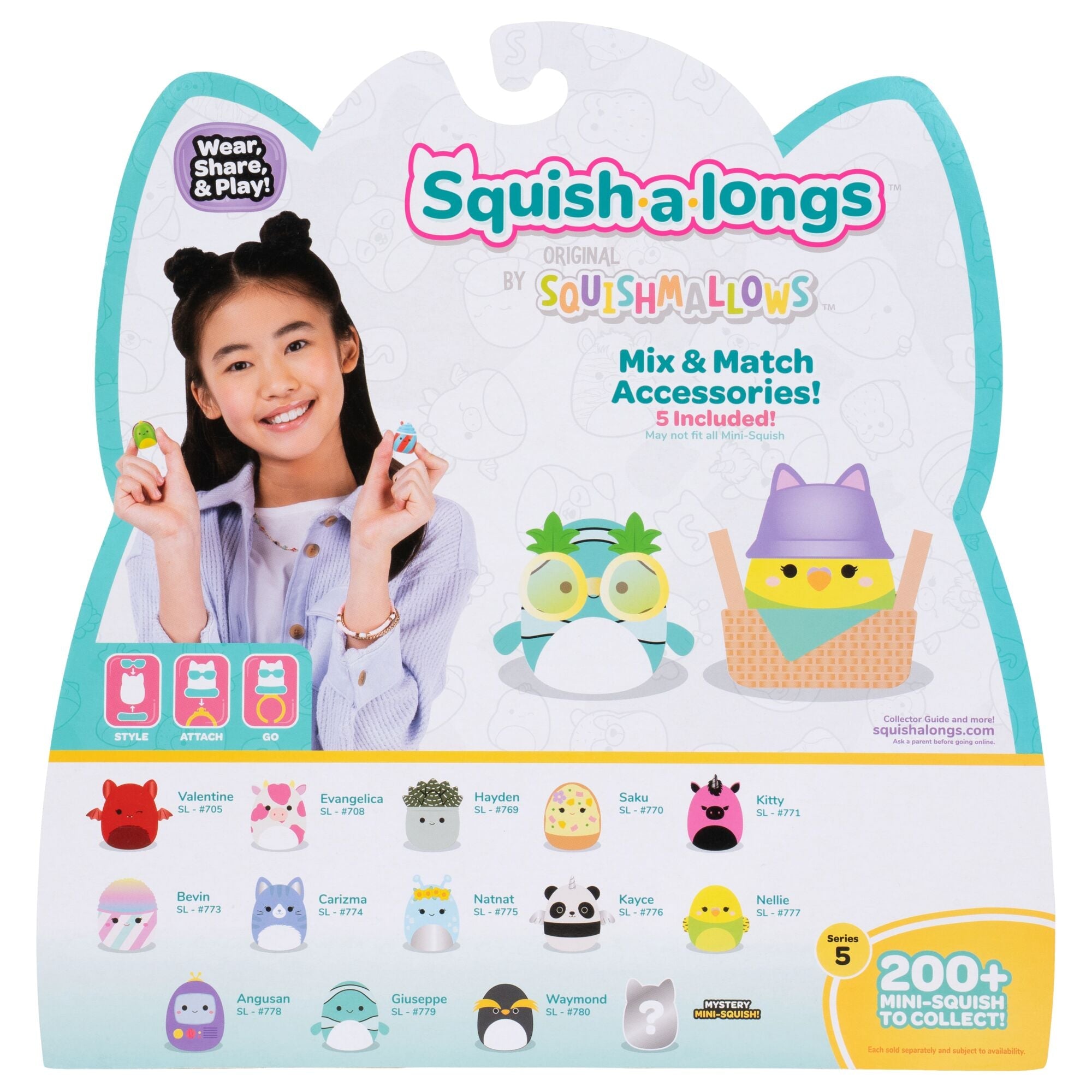 Squish-a-longs Mini-Squish 14-Pack Style 2 | Jazwares / Squishmallows   Brand