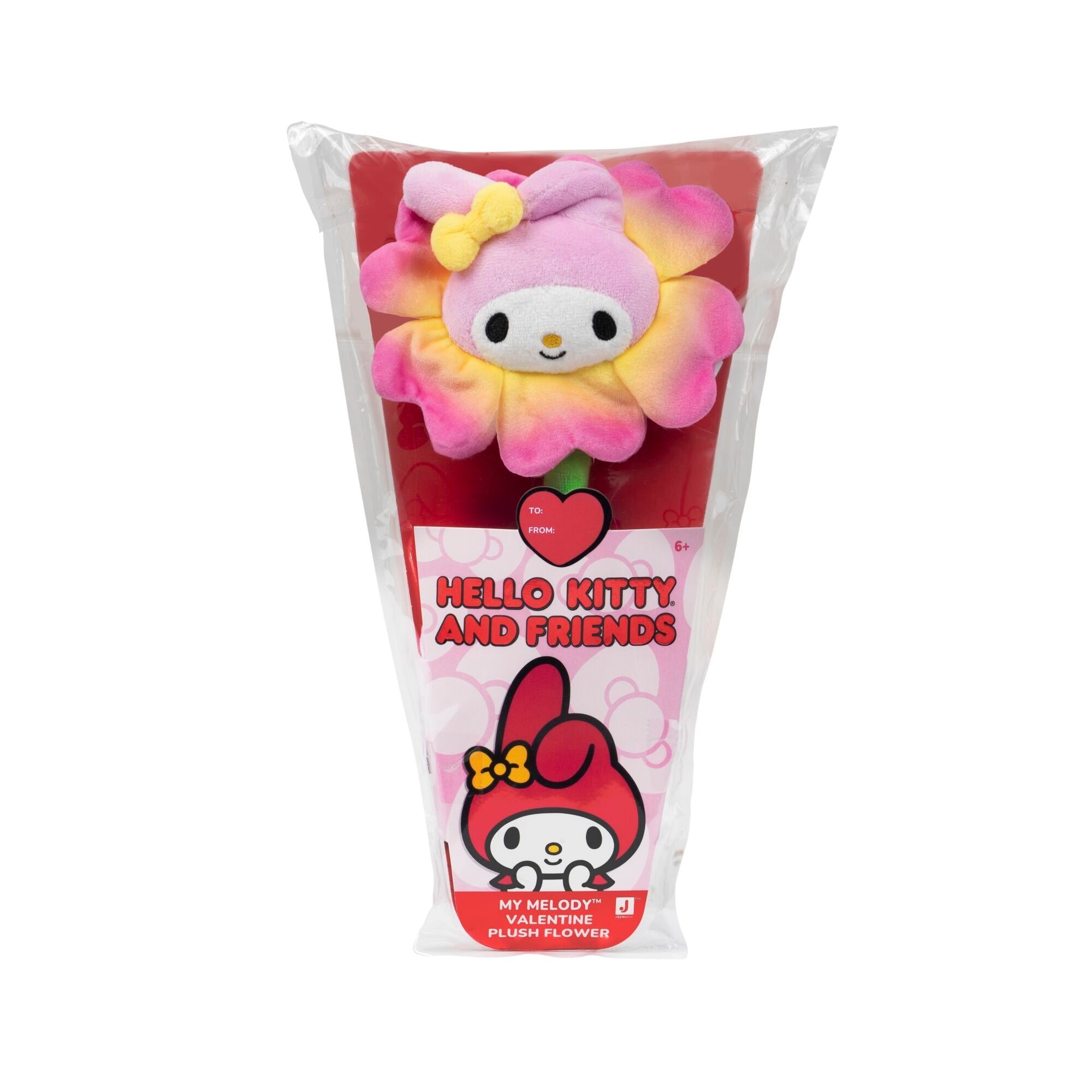 Hello Kitty and Friends 14" Plush Flower 2-Pack - My Melody & Kuromi | Jazwares / Squishmallows   Category
