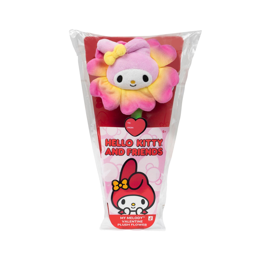 Hello Kitty and Friends 14" Plush Flower 2-Pack - My Melody & Kuromi | Jazwares / Squishmallows   Category