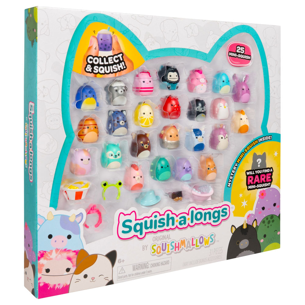Squish-a-longs Mini-Squish 25-Pack (Wave 5, Style 1) | Jazwares / Squishmallows   Brand