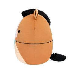 Squishmallows 12" Brisby the Brown Horse with Bolo Tie and Heart Eyepatch | Jazwares / Squishmallows   Squad