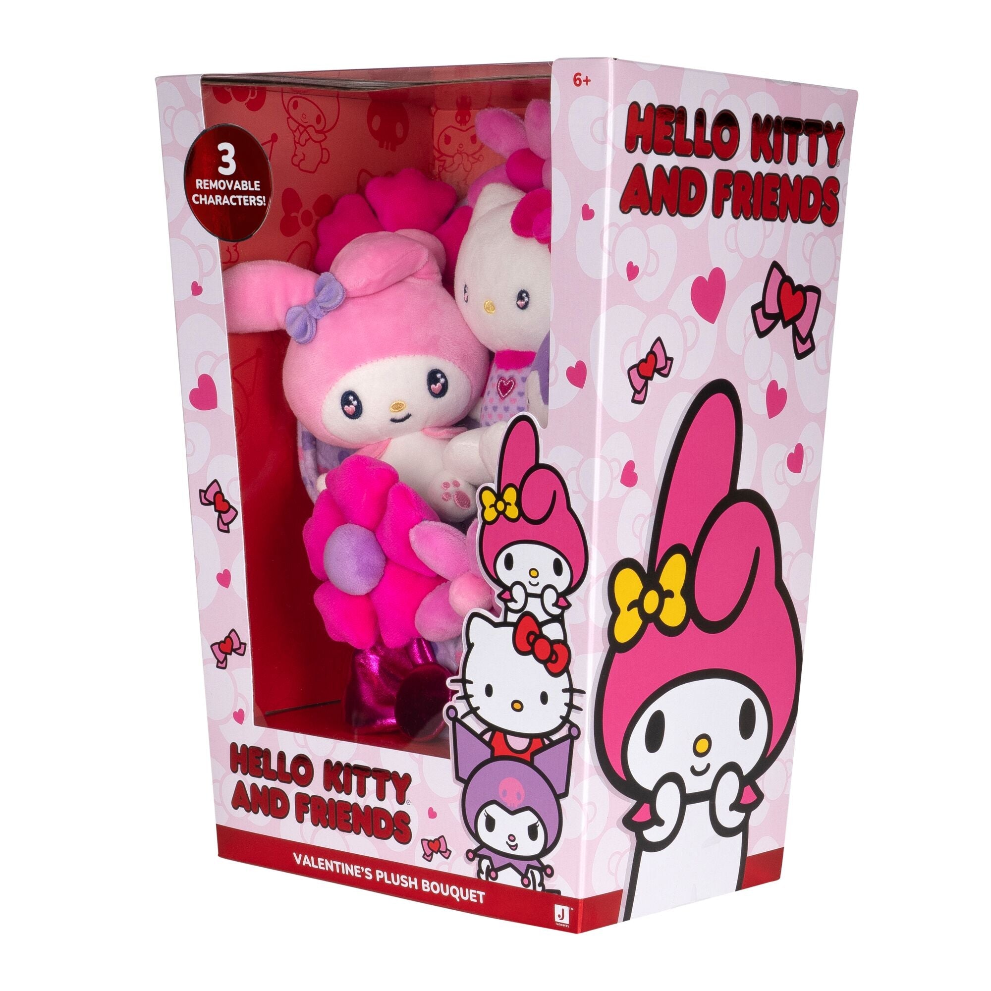 Hello Kitty and Friends 12" Plush Special Valentine’s Bouquet | Jazwares / Squishmallows   Category
