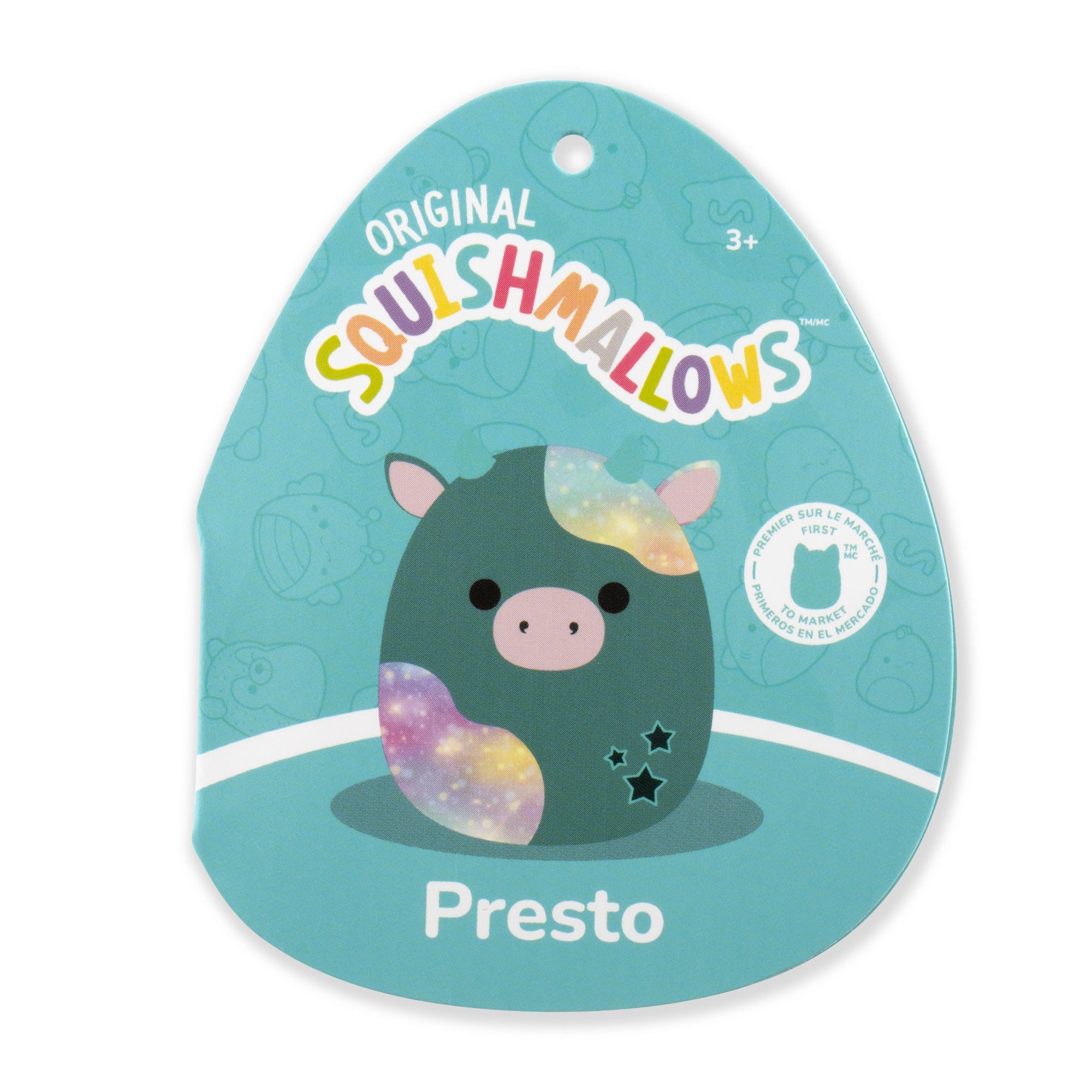 Squishmallows 24" Presto the Teal Galaxy Cow | Jazwares / Squishmallows   Category|  Squad