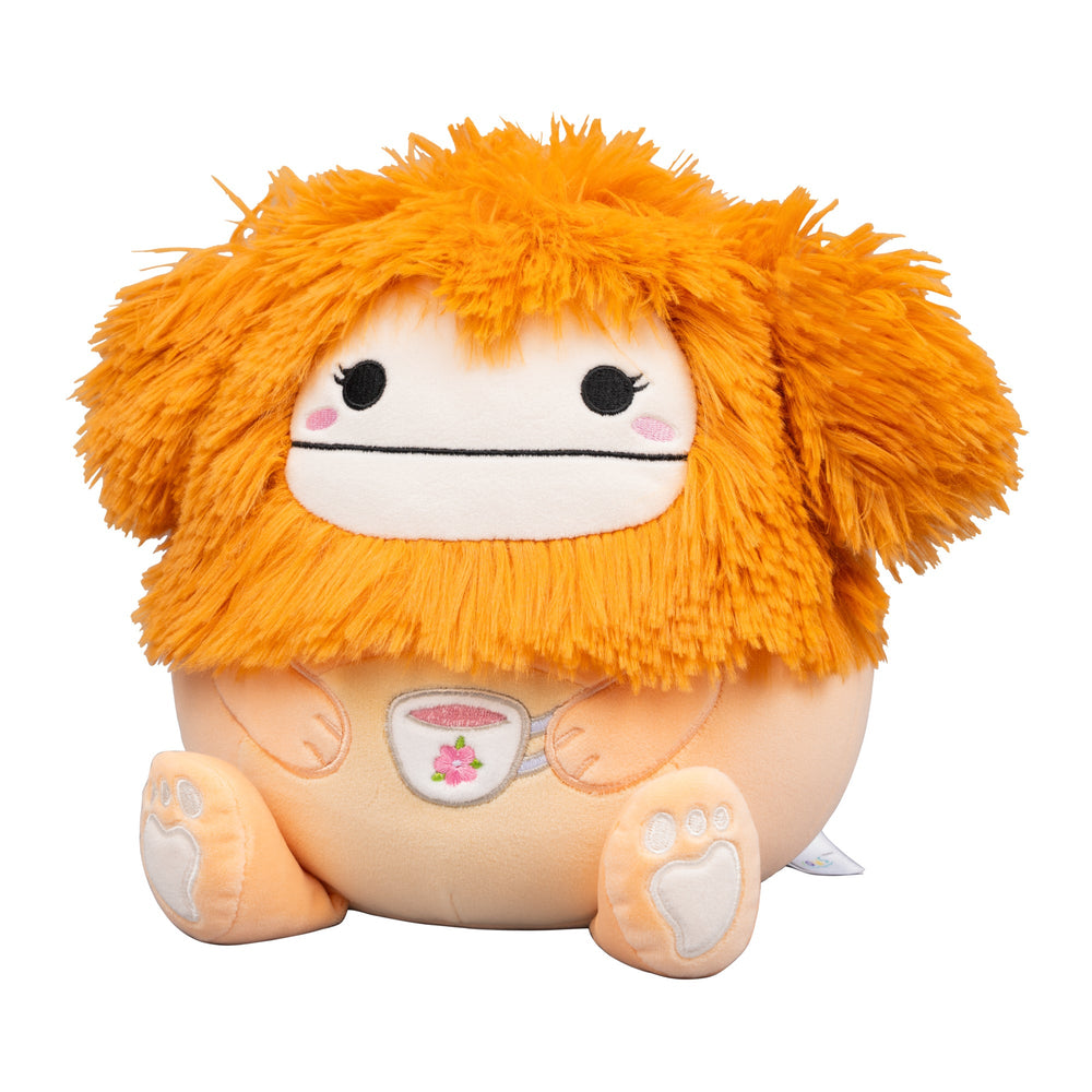 Squishmallows 8" Shasta the Peach Bigfoot Holding Teacup | Jazwares / Squishmallows   Squad