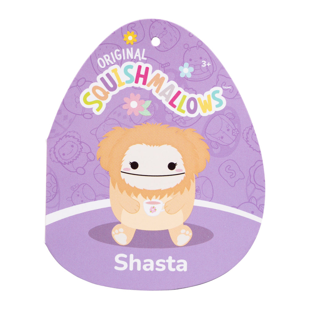 Squishmallows 8" Shasta the Peach Bigfoot Holding Teacup | Jazwares / Squishmallows   Squad
