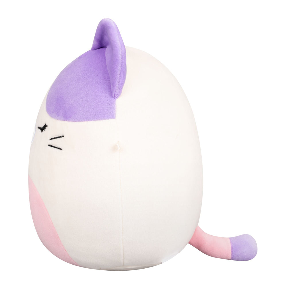 Squishmallows 8" Nell the Pink And Purple Calico Cat | Jazwares / Squishmallows   Squad