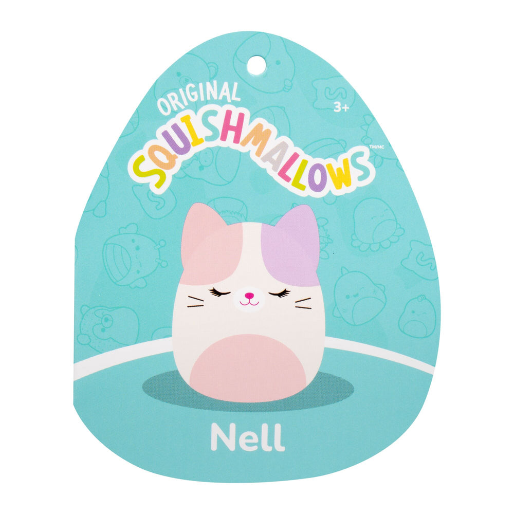 Squishmallows 8" Nell the Pink And Purple Calico Cat | Jazwares / Squishmallows   Squad