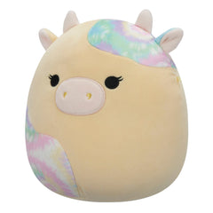 Squishmallows 12" Rina the Yellow Cow with Tie Dye Spots | Jazwares / Squishmallows   Squad