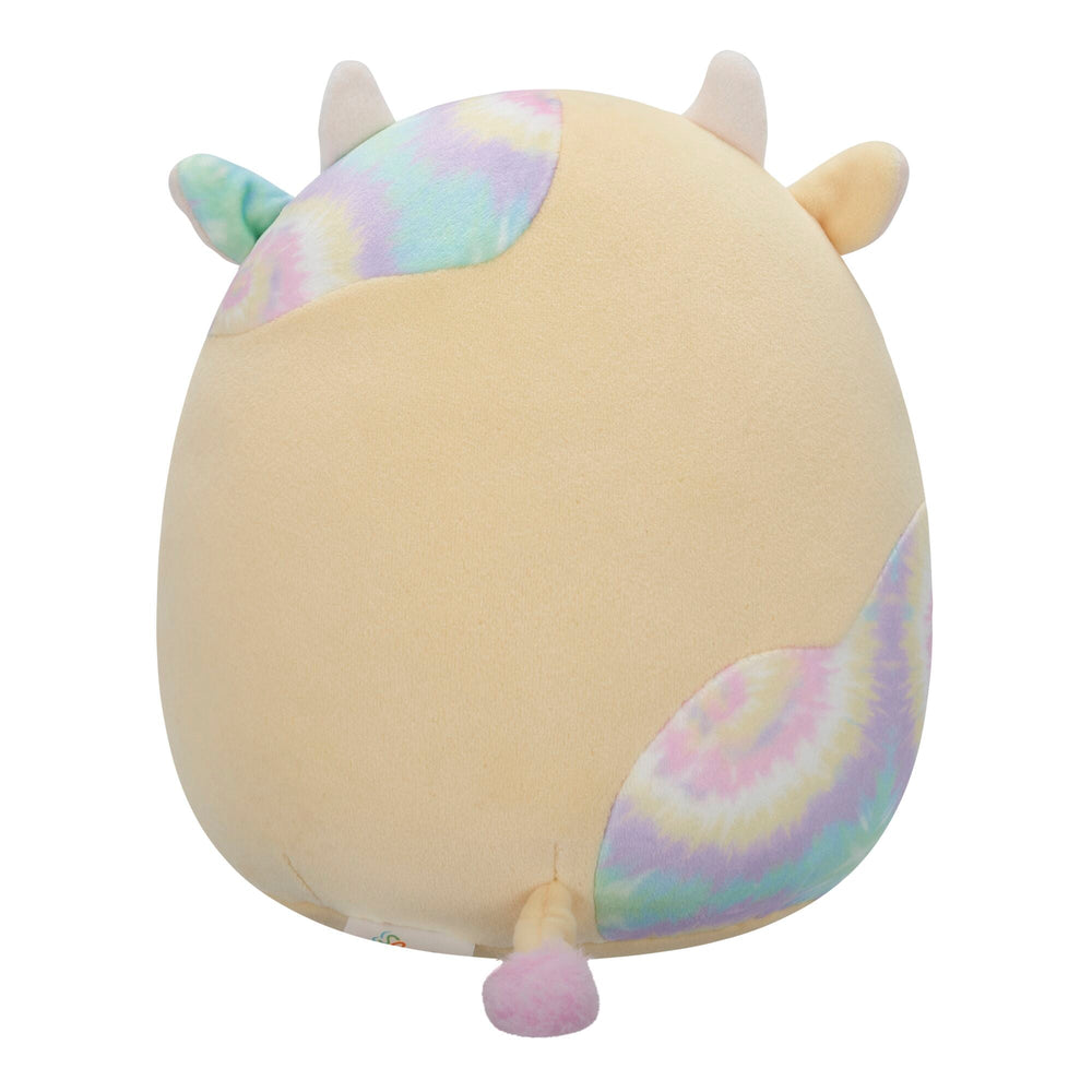 Squishmallows 12" Rina the Yellow Cow with Tie Dye Spots | Jazwares / Squishmallows   Squad