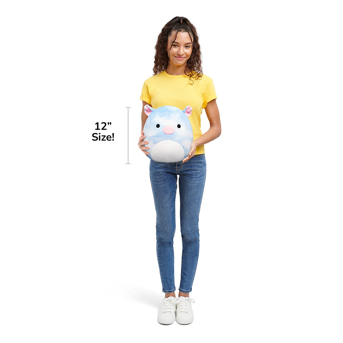 Squishmallows 12" Nisbet the Blue Tie Dye Pig | Jazwares / Squishmallows   Squad