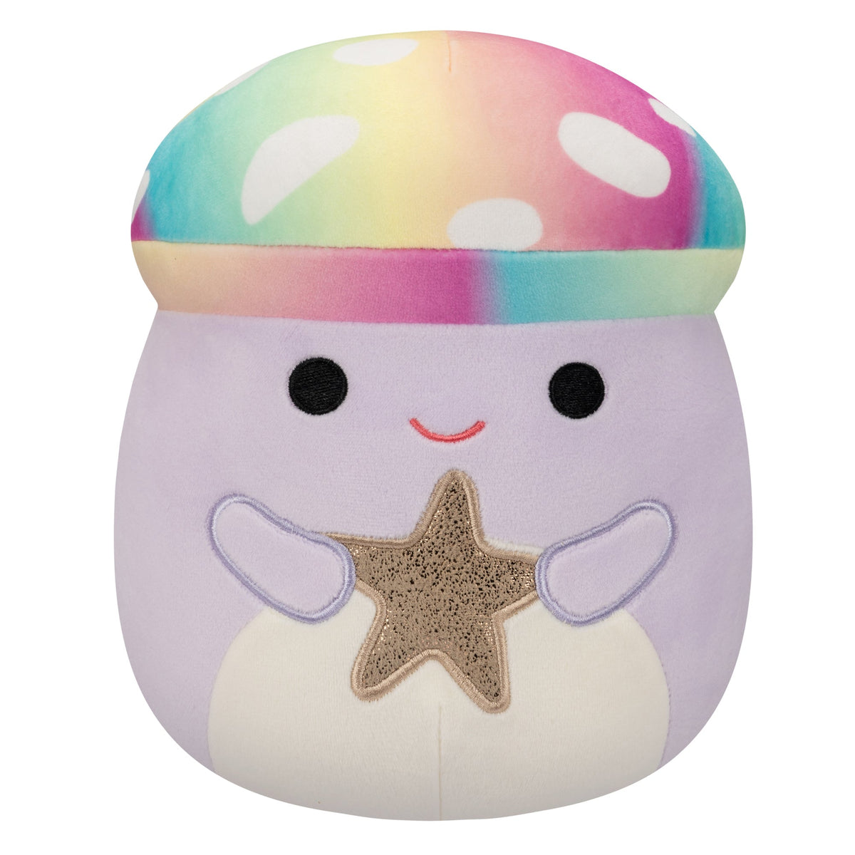 Squishmallows 8" Mahdi the Tie-Dye Mushroom Holding Star | Jazwares / Squishmallows   Category