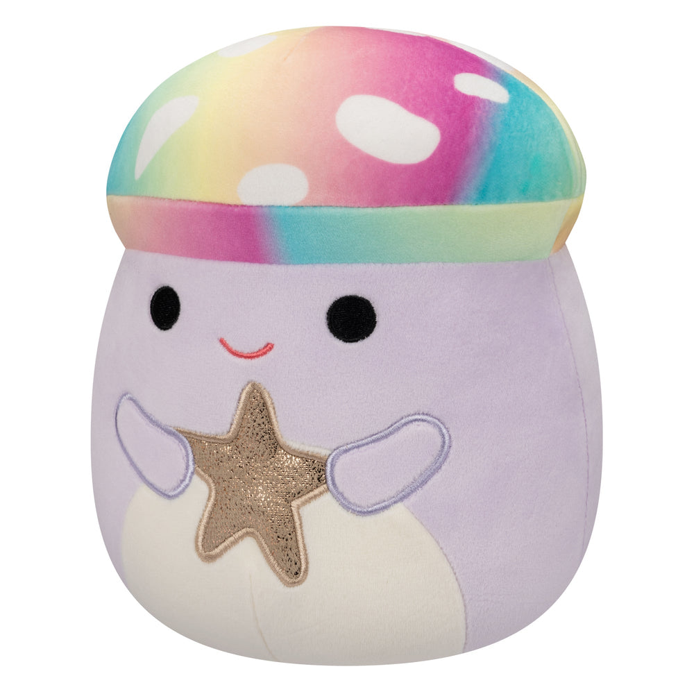 Squishmallows 8" Mahdi the Tie-Dye Mushroom Holding Star | Jazwares / Squishmallows   Category
