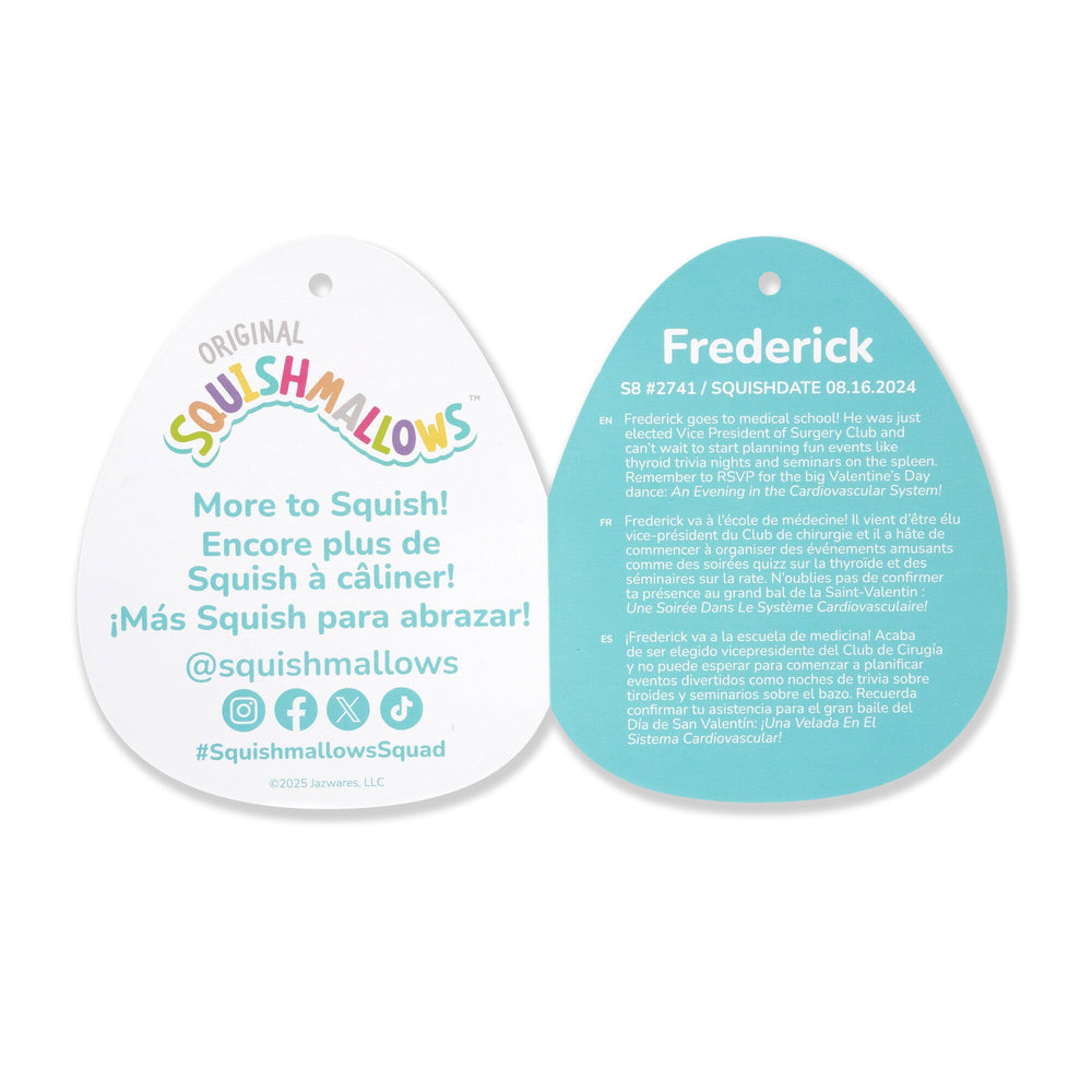 Squishmallows 8" Frederick the Eggplant Cow | Jazwares / Squishmallows   Squad