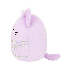 Squishmallows 8" Mak the Lavender Cat Wrapped with Flower Stems | Jazwares / Squishmallows   Squad
