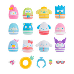 Squish-a-longs Hello Kitty and Friends Pool Party 12-Pack | Jazwares / Squishmallows   Category|  Brand