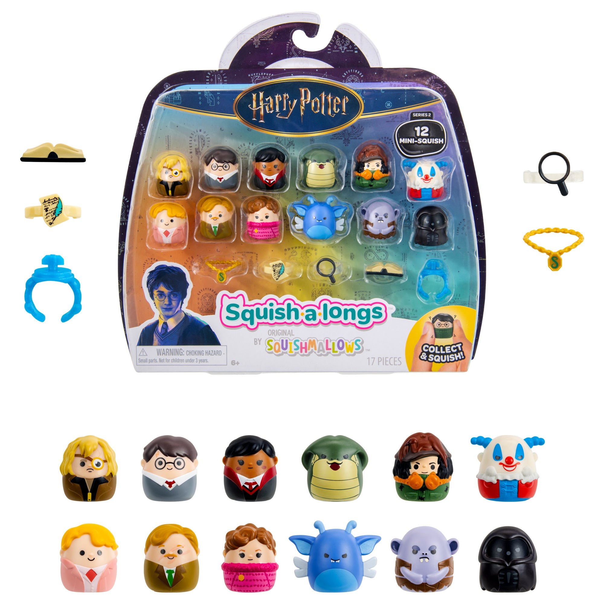 Squish-a-longs “Harry Potter” Mini-Squish Defense Against the Dark Arts 12-Pack | Jazwares / Squishmallows   Category|  Brand