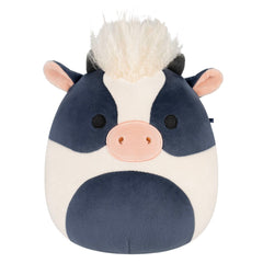 Squishmallows 8" Dill the Black and White Cow with Shaggy Hair | Jazwares / Squishmallows   Category|  Squad