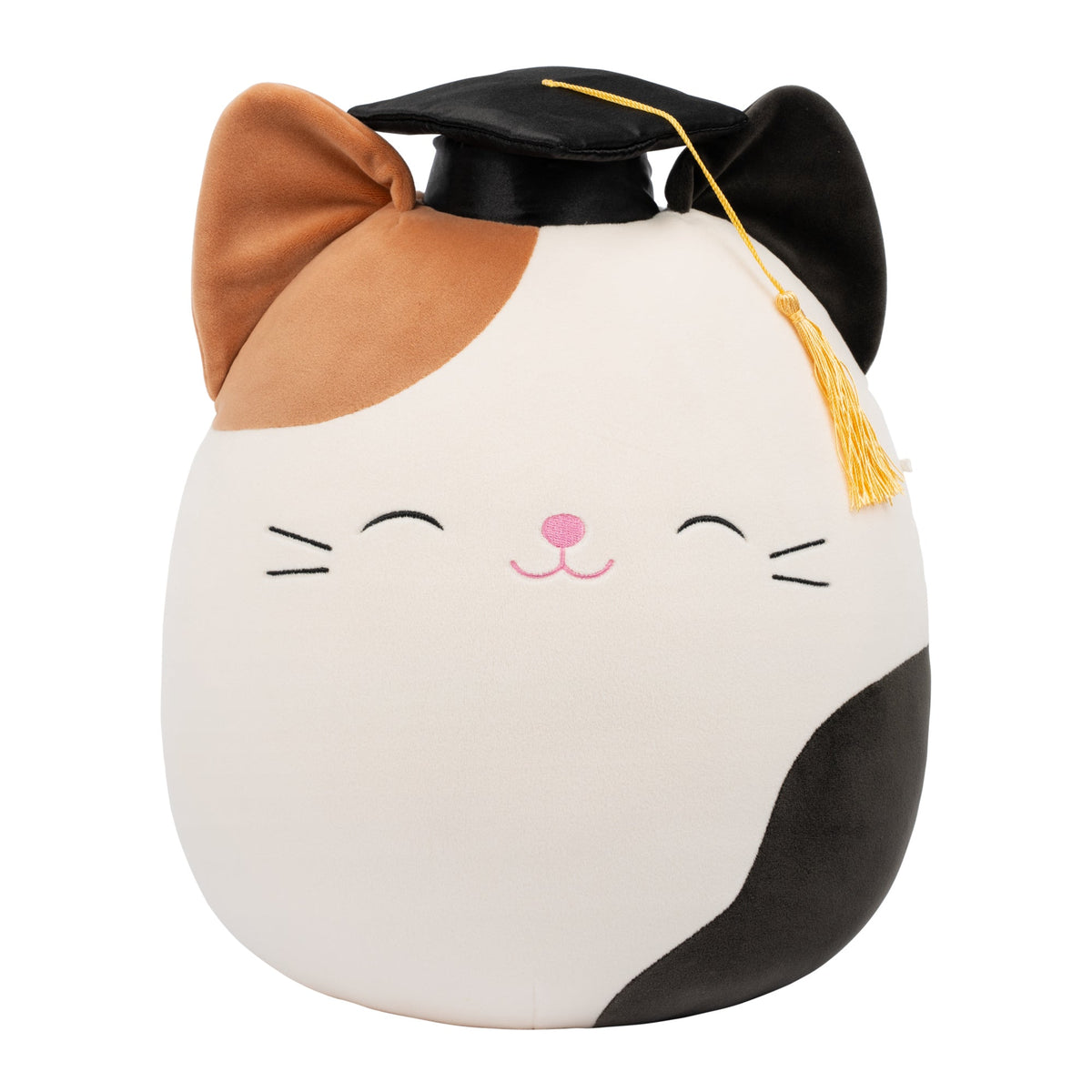 Squishmallows 12" Cam the Calico Cat in Graduation Cap | Jazwares / Squishmallows   Squad