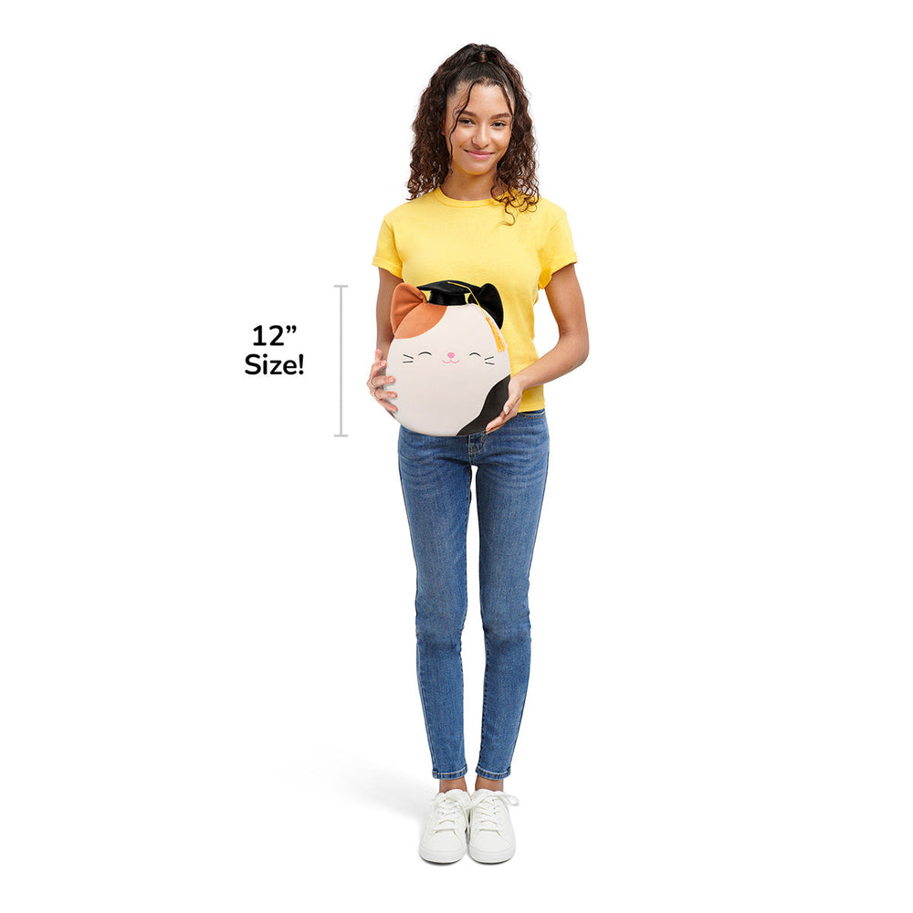 Squishmallows 12" Cam the Calico Cat in Graduation Cap | Jazwares / Squishmallows   Squad