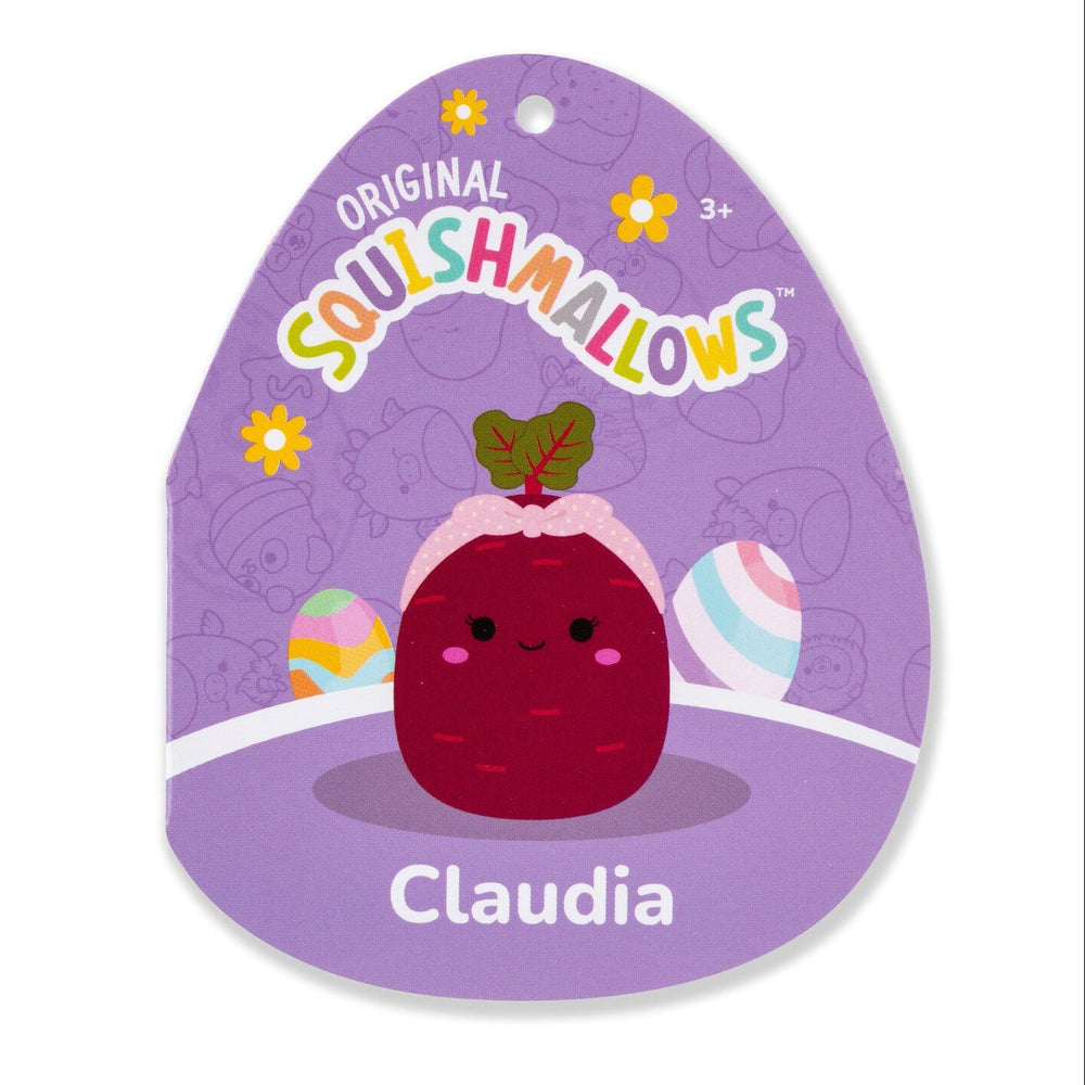 Squishmallows Claudia the Purple Beet with Pink Headband| Jazwares / Squishmallows   Squad