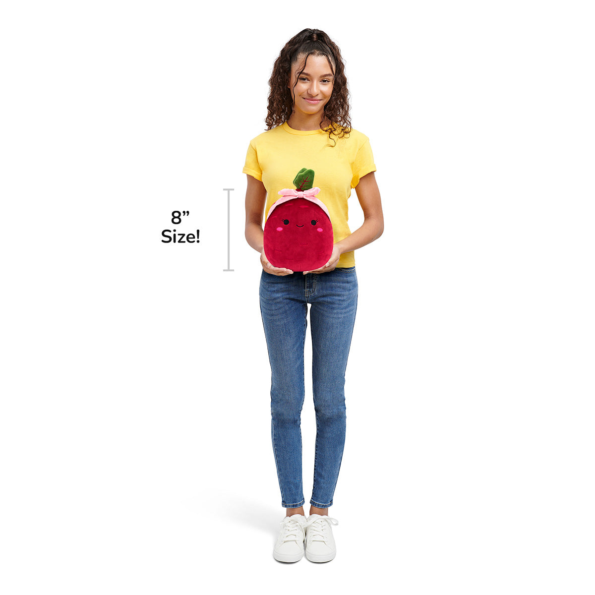 Squishmallows Claudia the Purple Beet with Pink Headband| Jazwares / Squishmallows   Squad