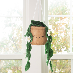 Greenhouse by Russ 8"Hanging Plant with Flowers Plush | Jazwares / Squishmallows   Category