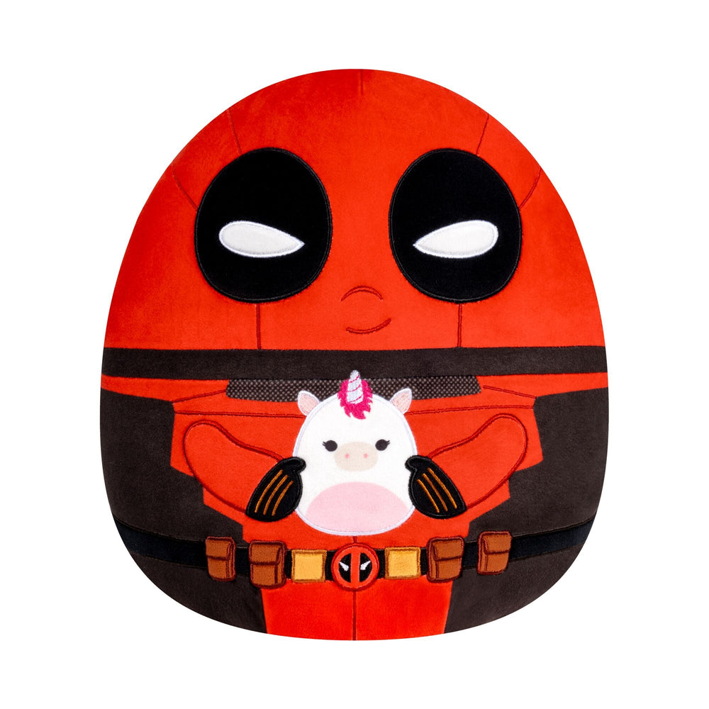 Squishmallows 12" Deadpool Holding Unicorn | Jazwares / Squishmallows   Category